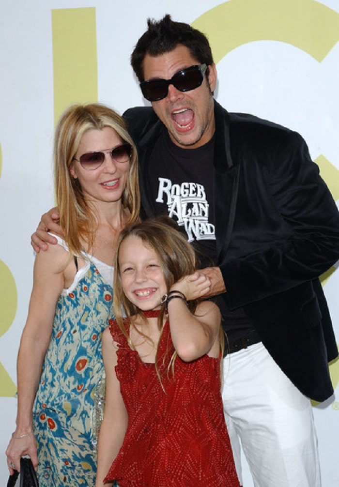 Melanie, Madison and Johnny on the MTV VMA's of the year 2005.